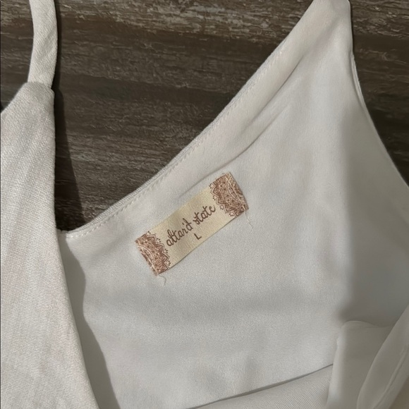 Altar'd State Cream Tiered Camisole with Spaghetti Straps - Picture 2 of 6